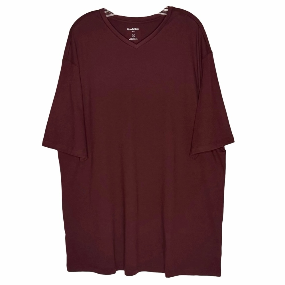 Goodfellow V-Neck Short Sleeve Big & Tall Every Wear T-Shirt - Picture 7 of 7